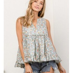 💥🔥CLEARANCE SALE🌟⚡️The FIONA Floral Babydoll